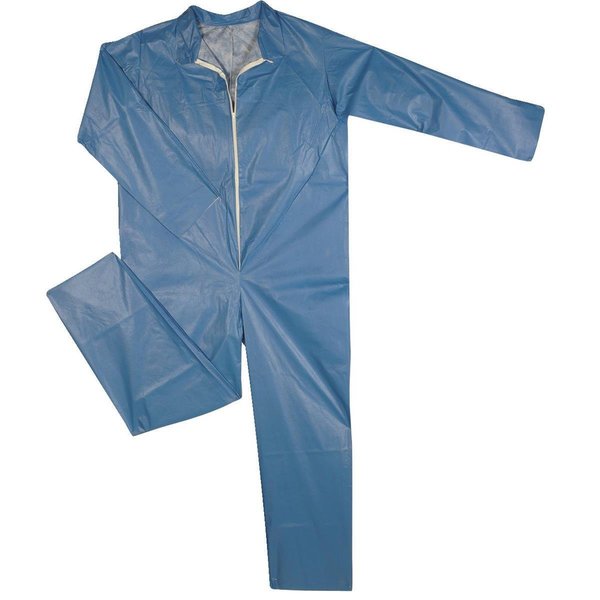 Gemplers Gemplers Blue Poly-Coated Coveralls 5202BMGRA